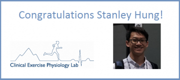 Congratulations to Stanley Hung for successfully defending his Masters Thesis!