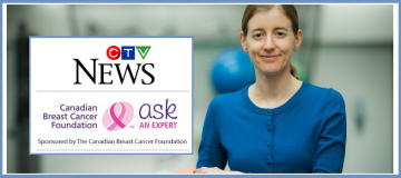 October 15th – Kristin Campbell on CTV News for Ask An Expert: Breast Cancer Awareness Month!