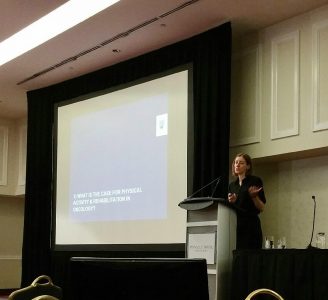 Dr. Kristin Campbell gives keynote lecture at the Canadian Association for Psychosocial Oncology!