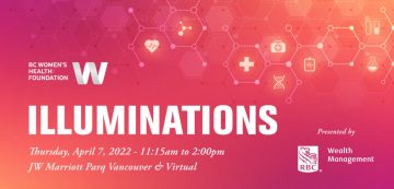 Dr. Kristin Campbell will be a panelist at BC Women’s Health Foundation Illuminations Event