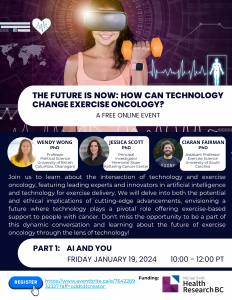 The Future is Now: How can Technology Change Exercise Oncology? 